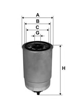OPEN PARTS eff504510 -  Топливный фильтр